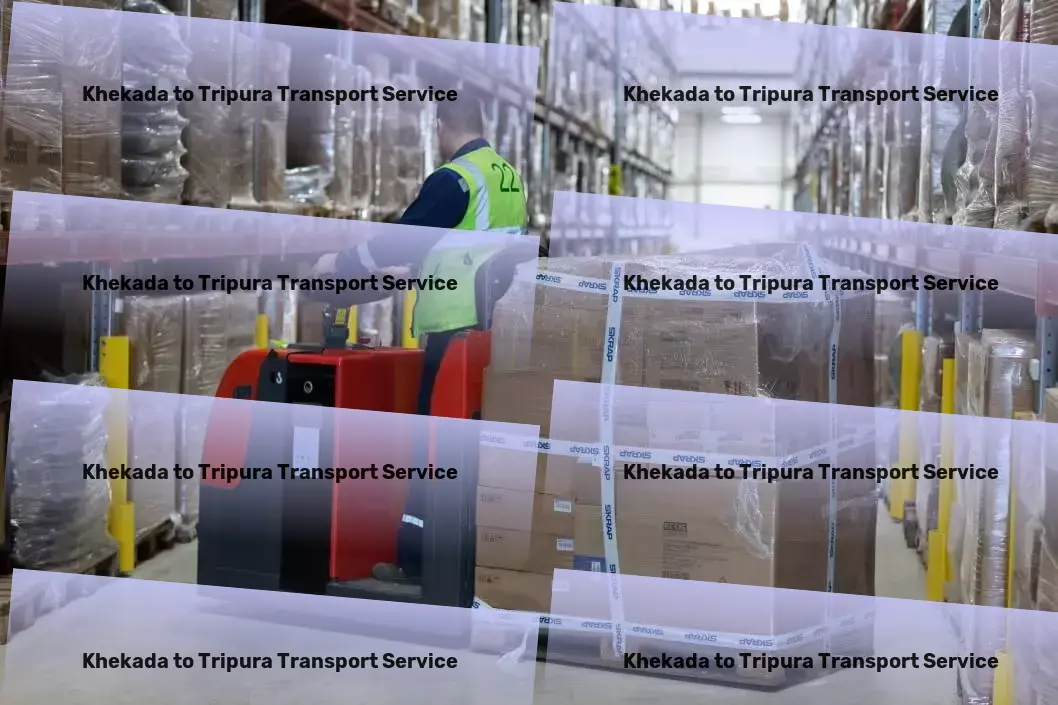 Khekada to Tripura Transport High-speed logistics solutions