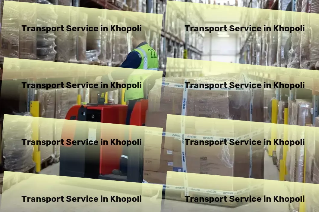 Packers And Movers in Khopoli, Maharashtra (MH) Efficiency and excellence define our transport services across India. - Specialized goods shipment services