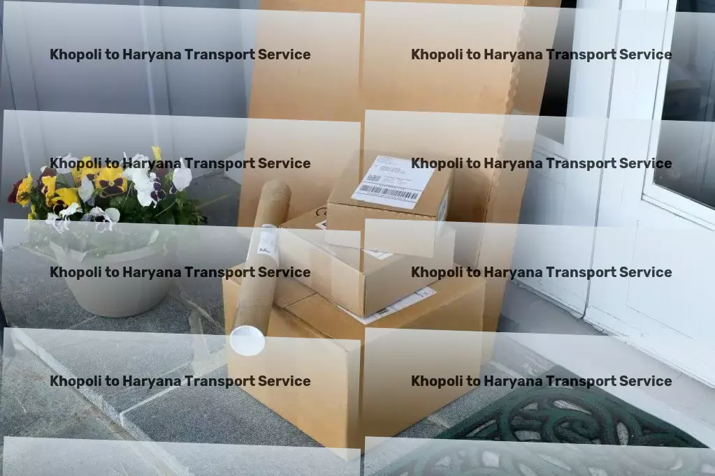 Khopoli to Haryana Transport Express cargo shipment services