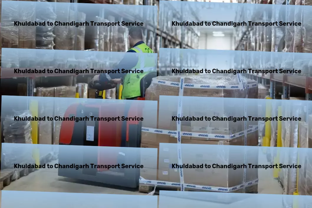 Khuldabad to Chandigarh Transport Flawless execution of goods transport within India's borders! - Express package logistics