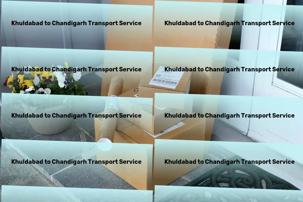 Khuldabad to Chandigarh Transport Industrial haulage services