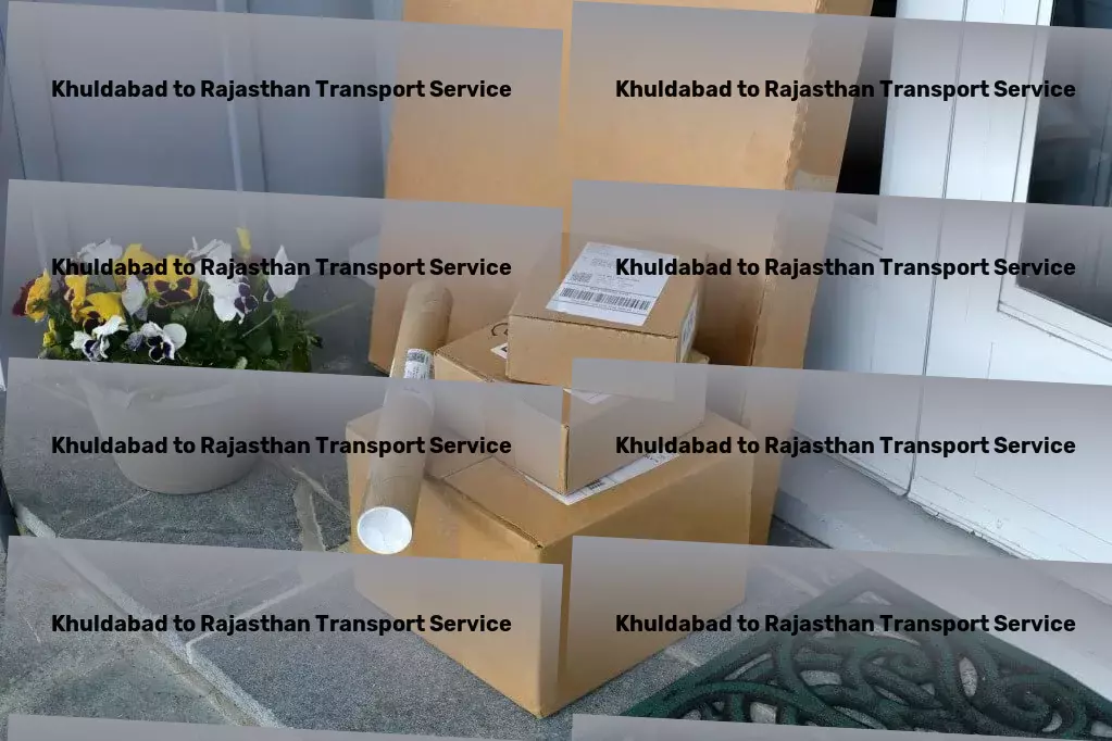 Khuldabad to Rajasthan Transport Where Indian transport services meet innovation and reliability! - Warehouse logistics