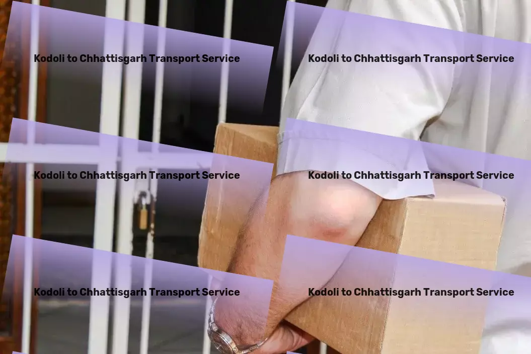 Kodoli to Chhattisgarh Transport Professional shipping solutions