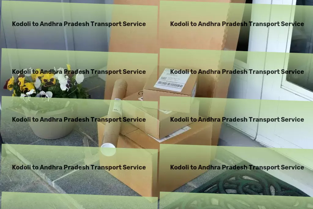 Kodoli to Andhra Pradesh Transport Professional package delivery