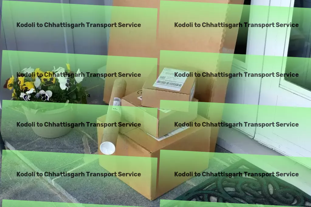 Kodoli to Chhattisgarh Transport Mastering the art of efficient logistics in India's heartland! - Nationwide goods logistics