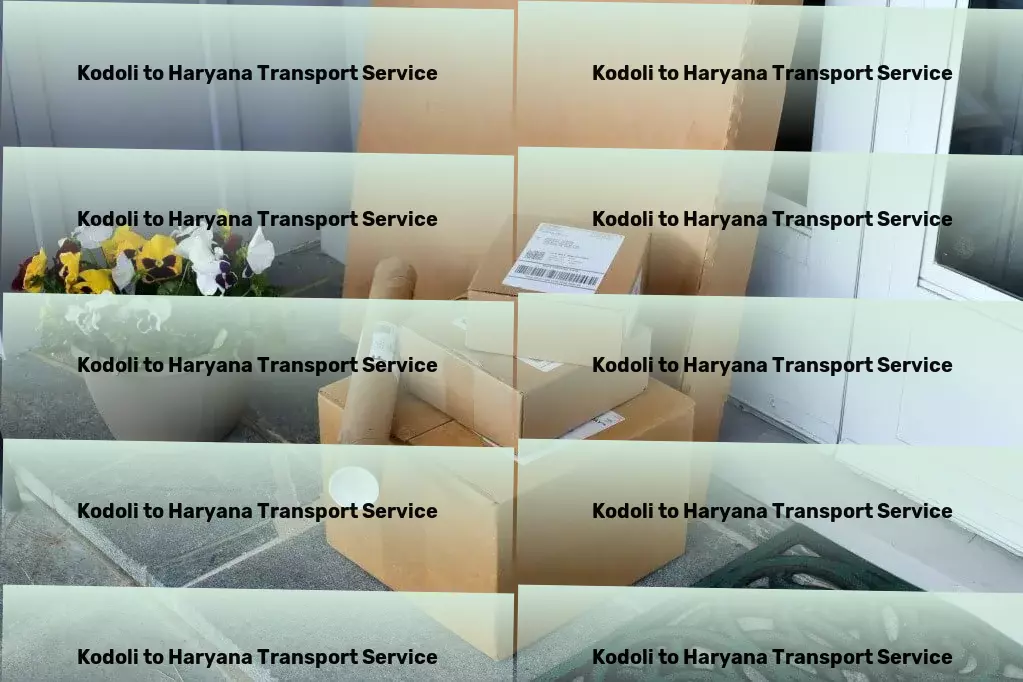 Kodoli to Haryana Transport Customized goods logistics