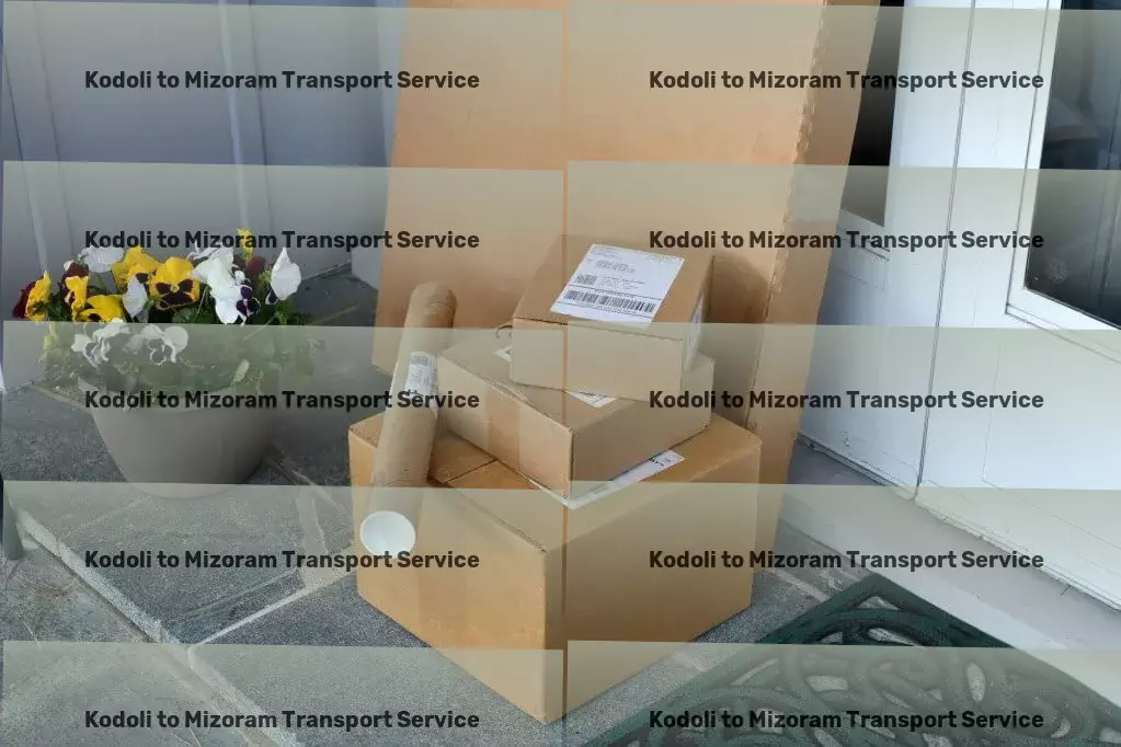 Kodoli to Mizoram Transport Where every shipment counts - India's trusted transporter! - Local goods shipment services