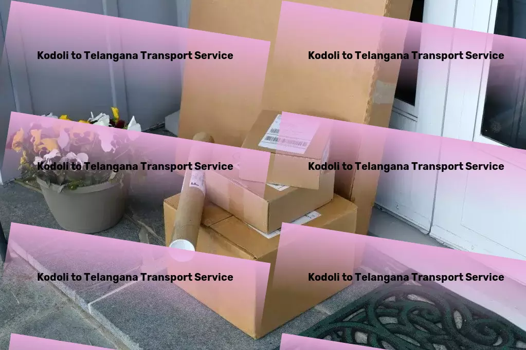 Kodoli to Telangana Transport Dedicated package logistics