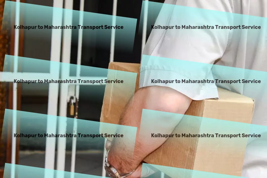 Kolhapur to Maharashtra Transport Commercial package delivery