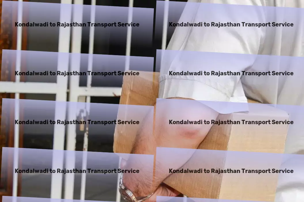 Kondalwadi to Rajasthan Transport Redefining Indian freight transport with innovation! - Cross-state freight services