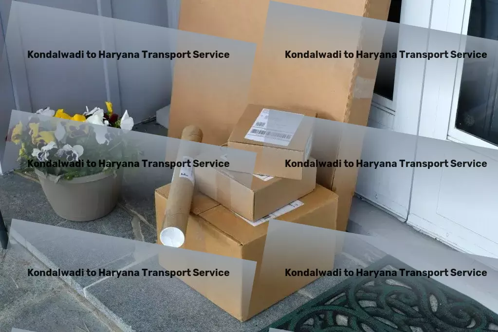 Kondalwadi to Haryana Transport The gold standard in transporting goods across the myriad Indian landscapes. - National bulk shipping