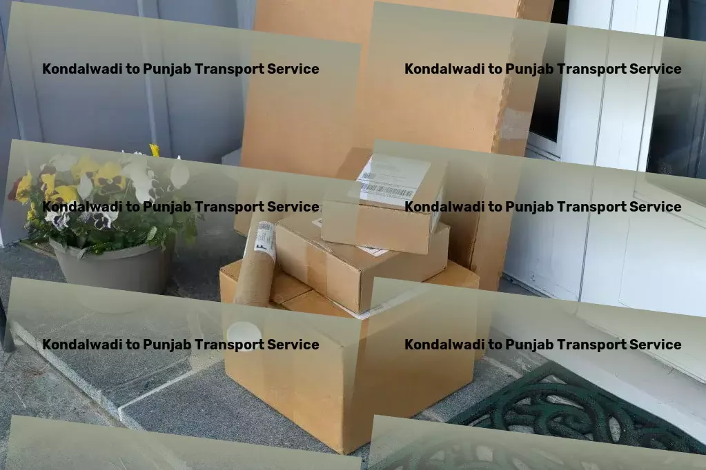 Kondalwadi to Punjab Transport Your logistic dreams realized in India's vast market! - Multi-regional goods transport