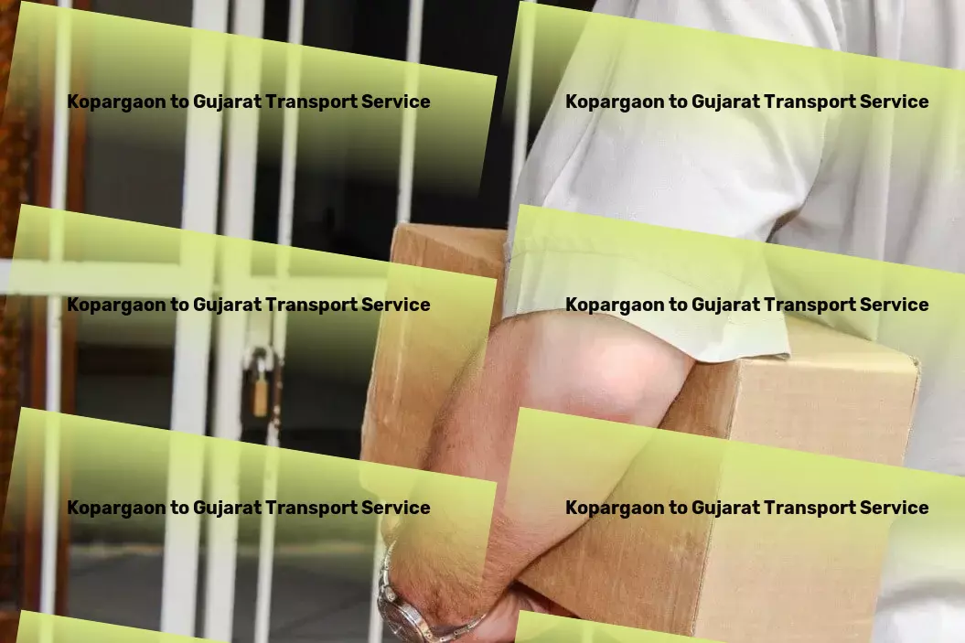 Kopargaon to Gujarat Transport On-demand logistics