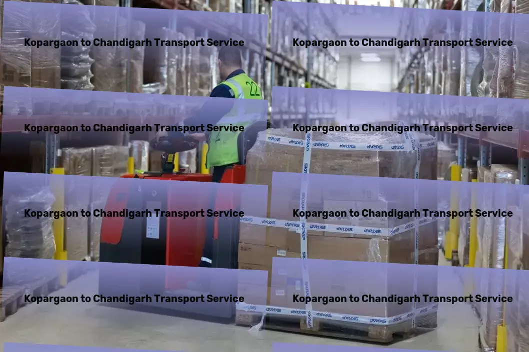 Kopargaon to Chandigarh Transport Crafting logistics solutions for a better tomorrow in India! - Customized goods shipment services