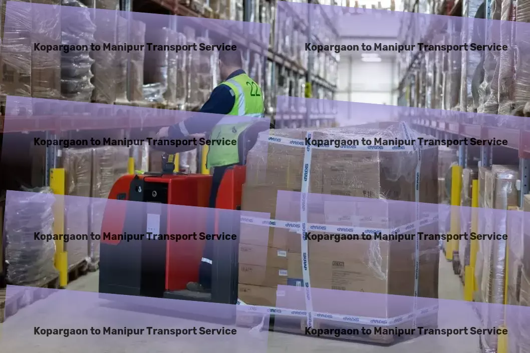 Kopargaon to Manipur Transport Package shipping services