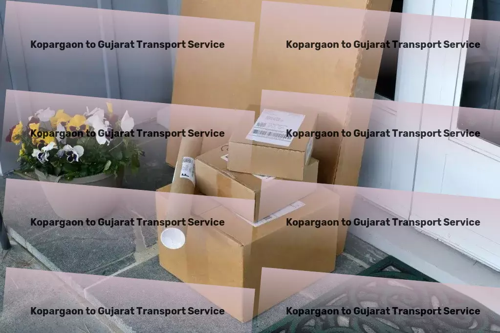 Kopargaon to Gujarat Transport Industrial transport solutions