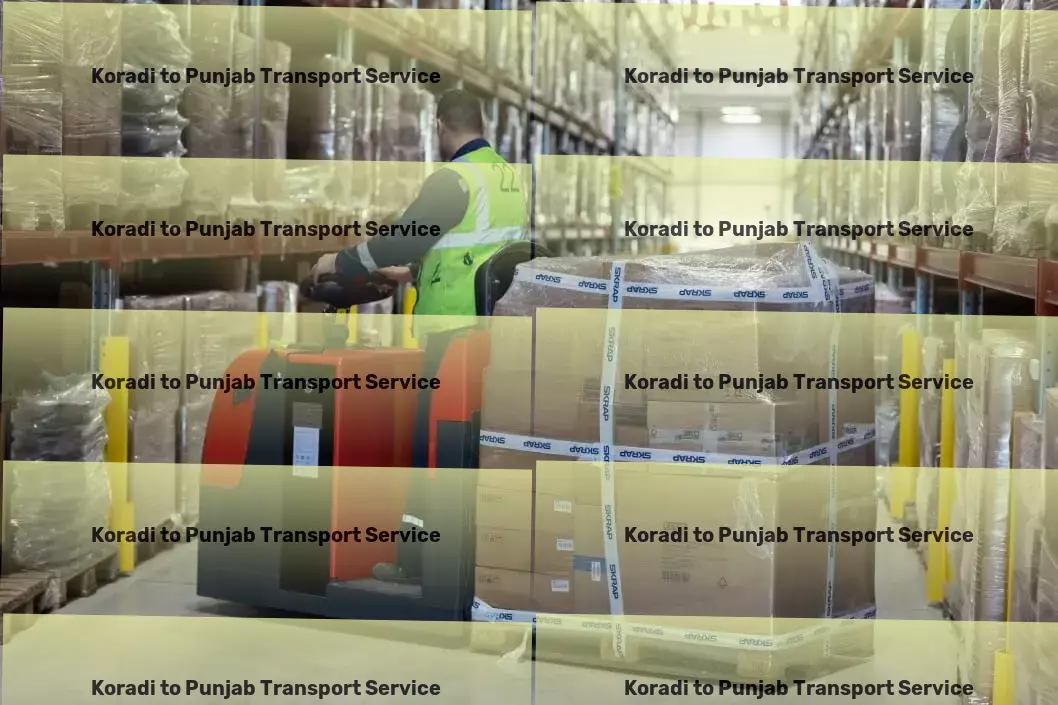 Koradi to Punjab Transport Rail transport services