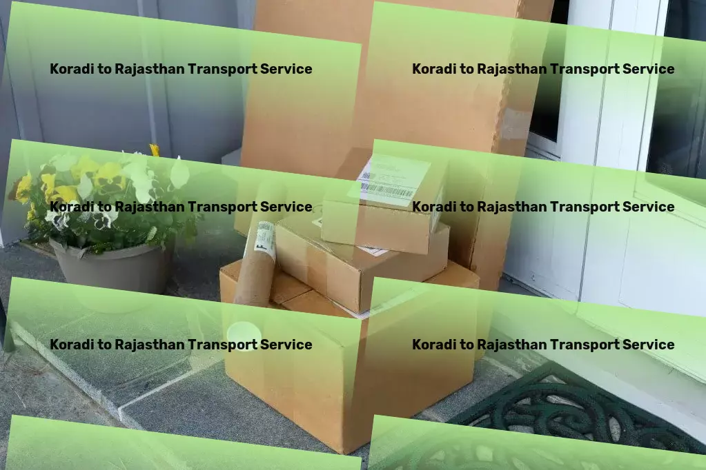 Koradi to Rajasthan Transport Efficient package services