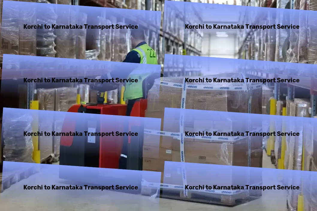 Korchi to Karnataka Transport Where Indian transport services meet innovation and reliability! - High-volume road shipping