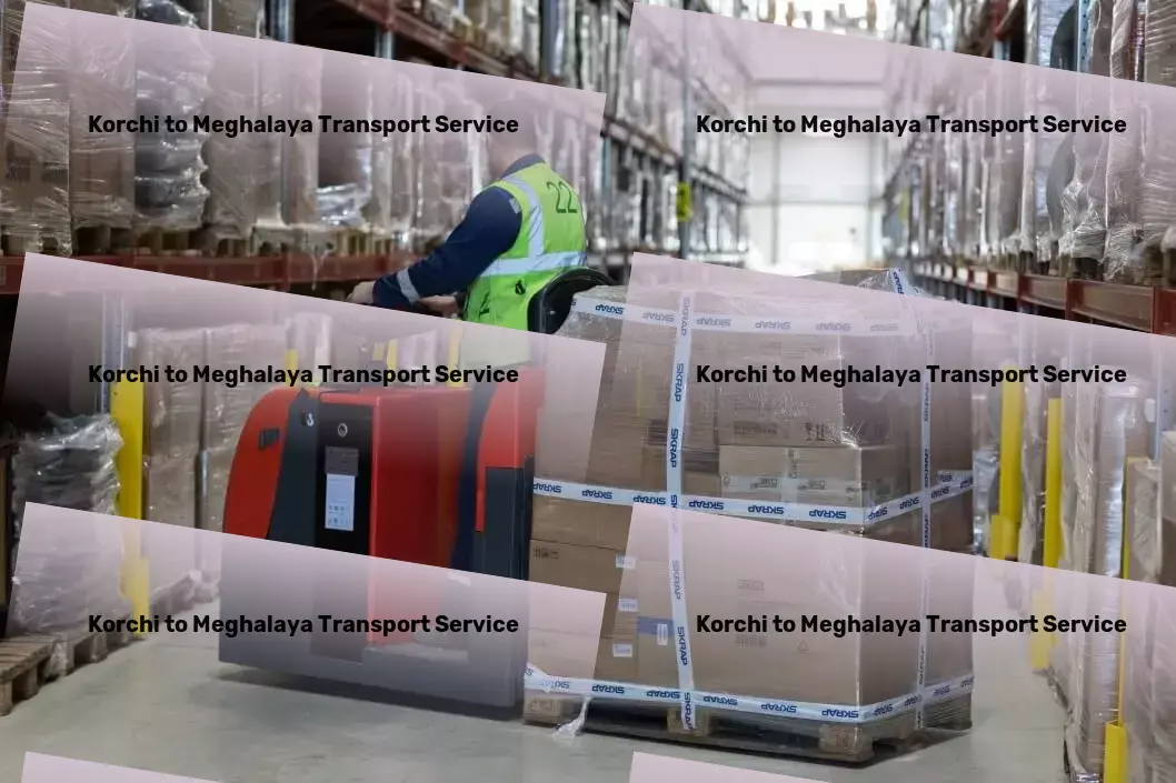 Korchi to Meghalaya Transport Express freight services