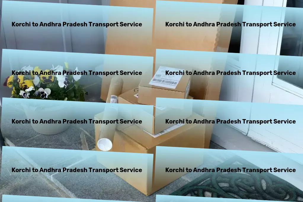 Korchi to Andhra Pradesh Transport Redefining logistics in India for businesses of all sizes! - Transport companies