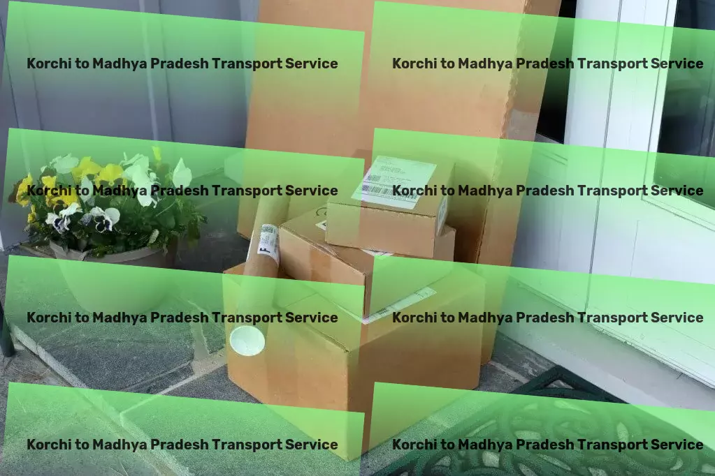 Korchi to Madhya Pradesh Transport Efficient cargo transport services