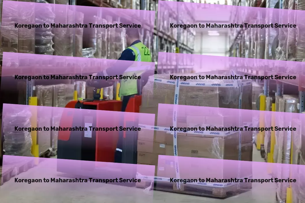 Koregaon to Maharashtra Transport Cutting-edge solutions for your Indian shipping dilemmas! - Express goods services