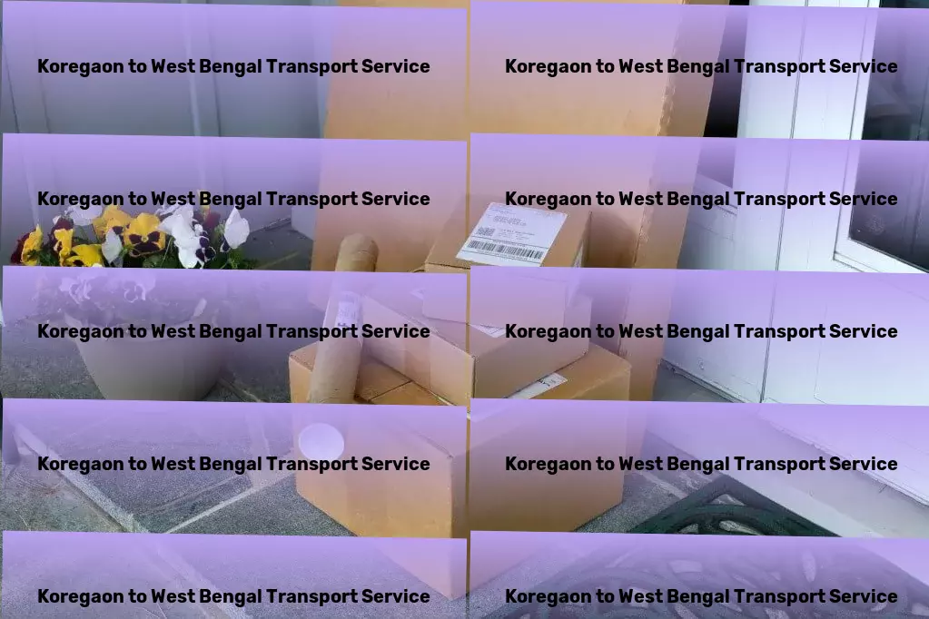 Koregaon to West Bengal Transport Express package logistics