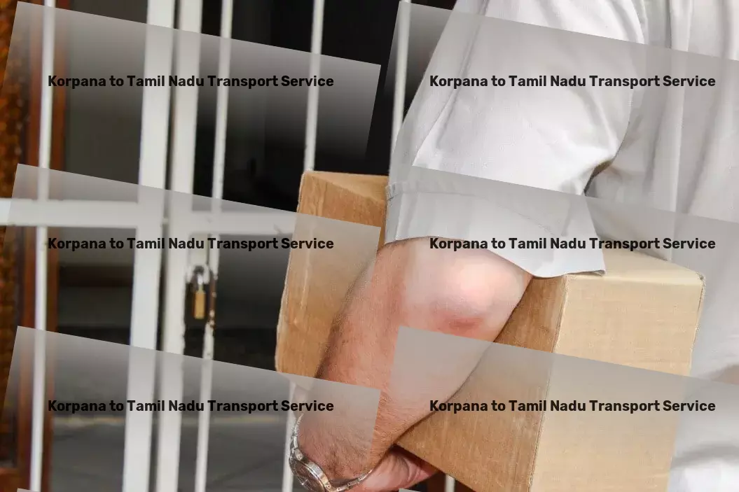 Korpana to Tamil Nadu Transport Swift and secure transportation services within India! - Full load transport services