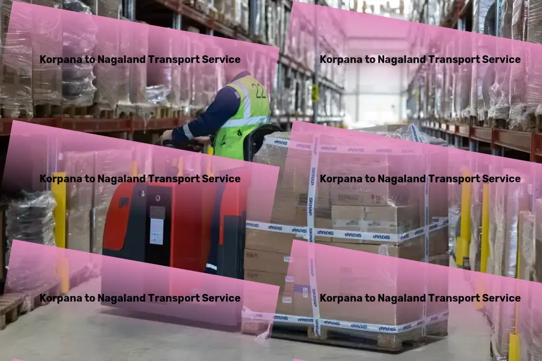 Korpana to Nagaland Transport National freight solutions