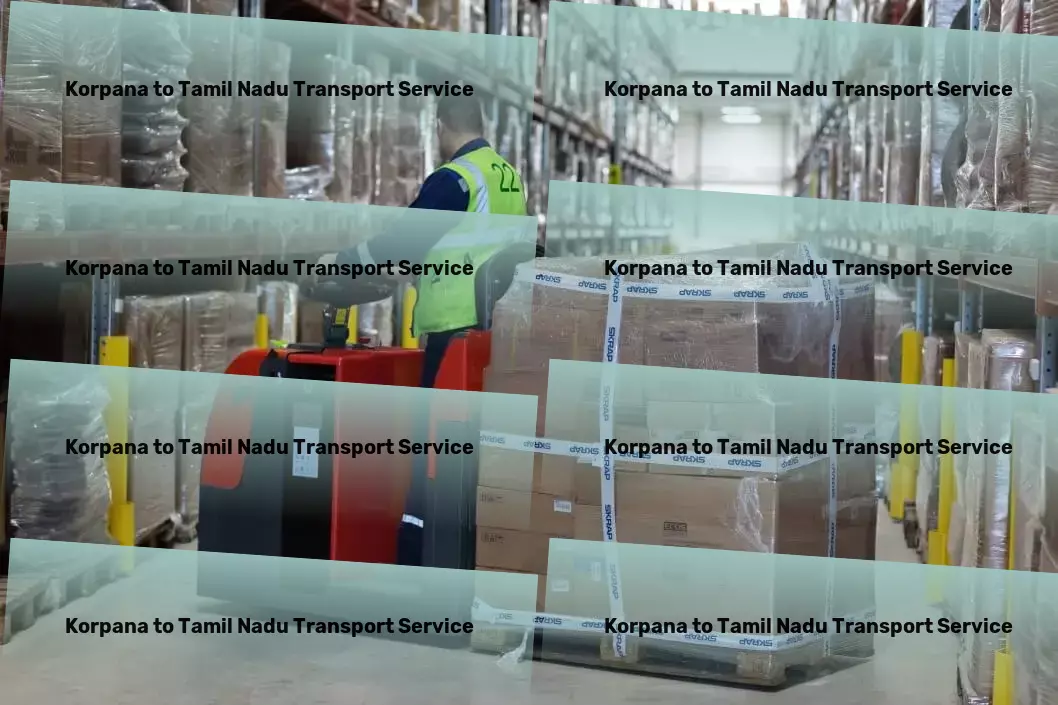 Korpana to Tamil Nadu Transport Empower your business with superior Indian logistics solutions! - Specialized freight logistics