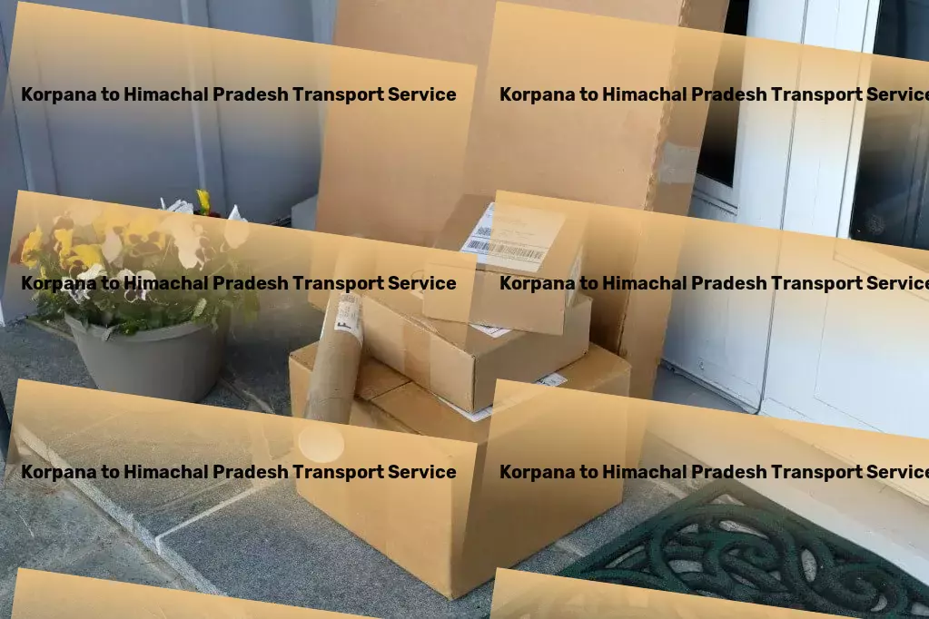 Korpana to Himachal Pradesh Transport High-capacity shipping solutions