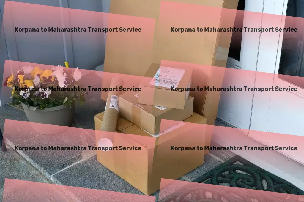 Korpana to Maharashtra Transport Customized package logistics