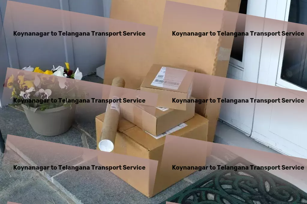 Koynanagar to Telangana Transport From coast to coast: Unmatched logistics services within India. - Express household logistics