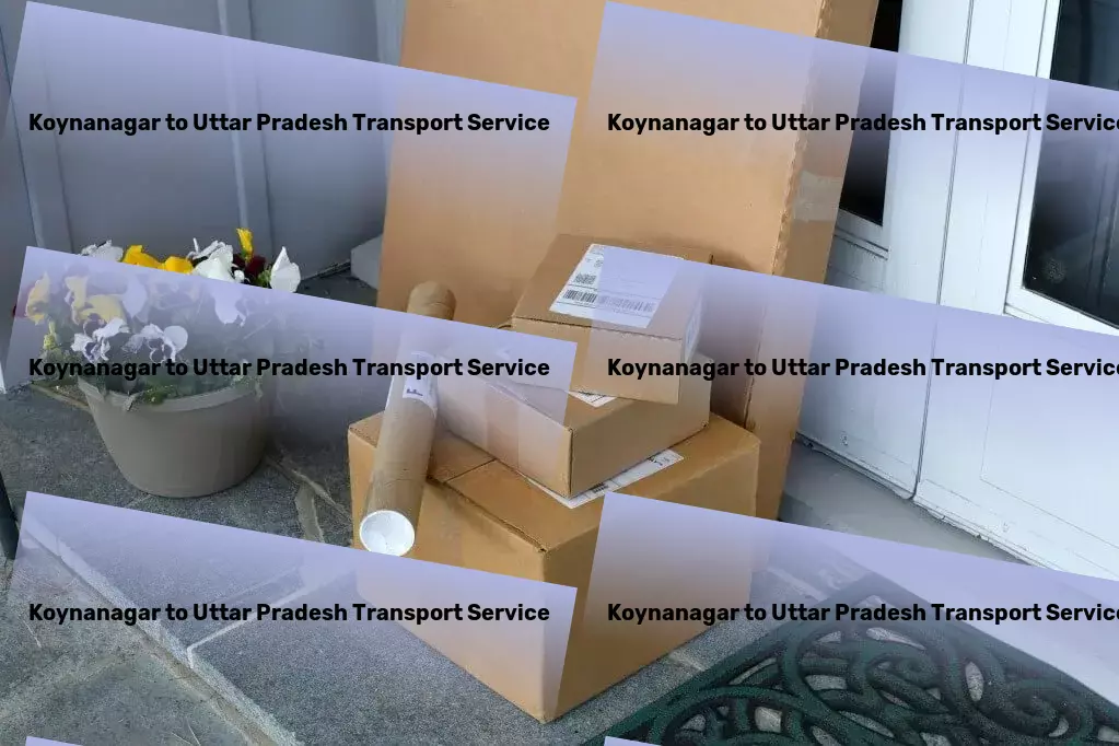 Koynanagar to Uttar Pradesh Transport Custom freight services