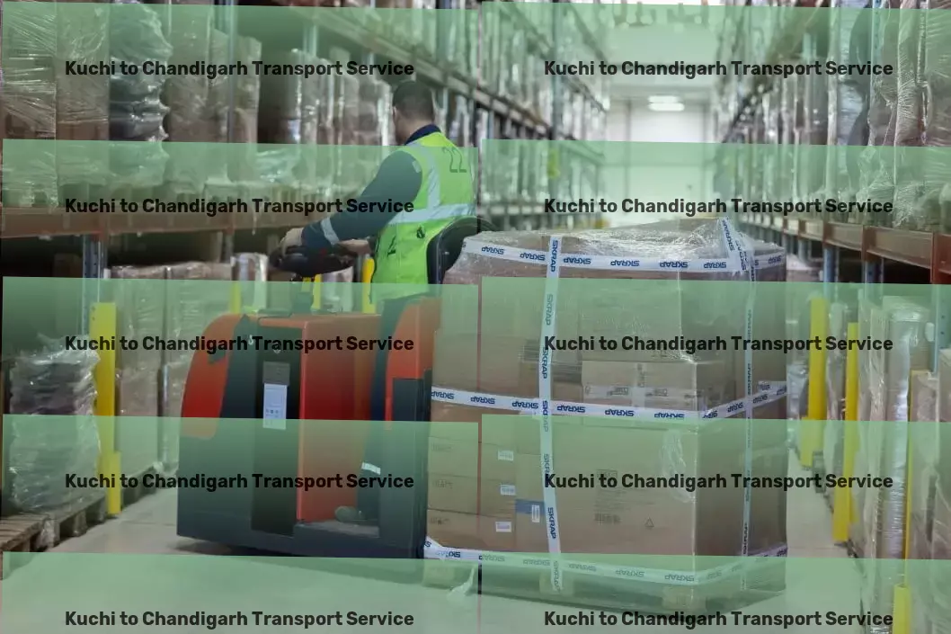 Kuchi to Chandigarh Transport Express cargo logistics