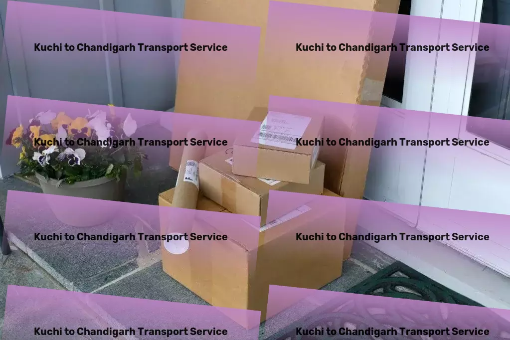 Kuchi to Chandigarh Transport Rapid goods operations