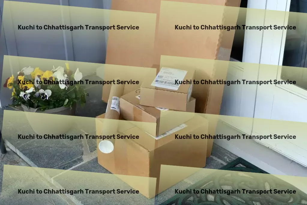 Kuchi to Chhattisgarh Transport Conquering distances, connecting India - your transport ally! - Large package delivery