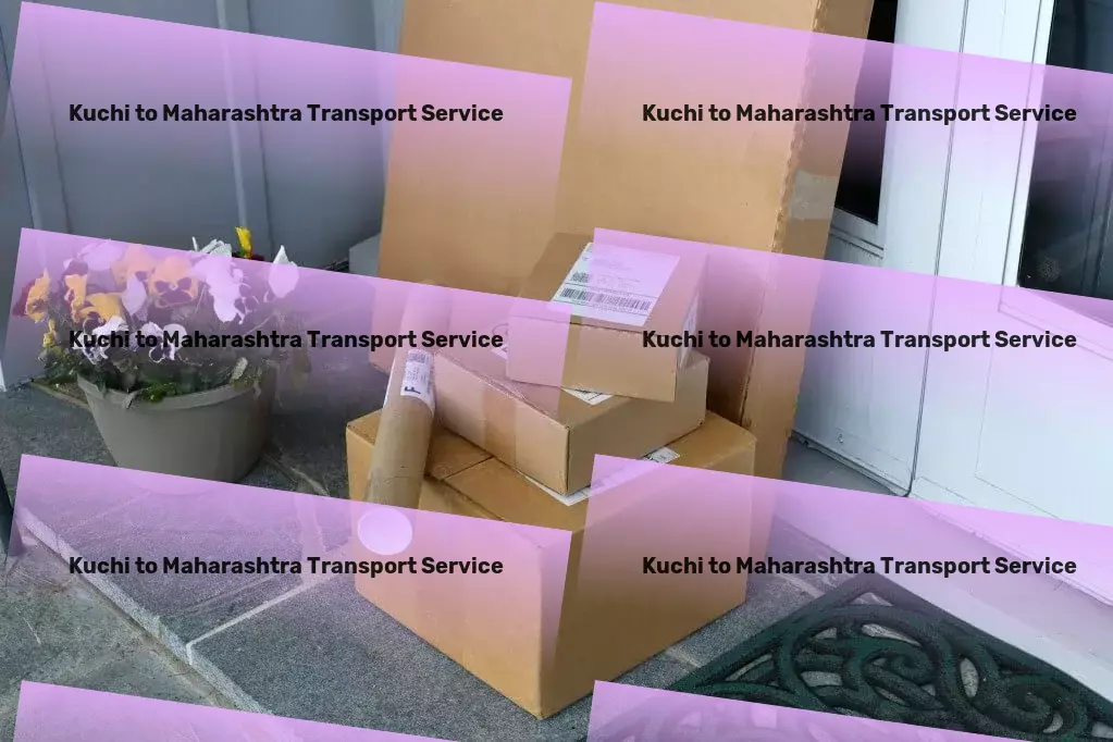 Kuchi to Maharashtra Transport A trusted ally in Indian goods transportation services! - Advanced package forwarding