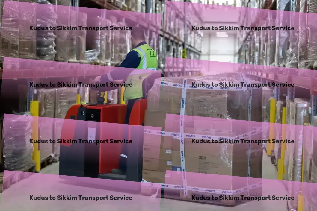 Kudus to Sikkim Transport The gold standard in transporting goods across the myriad Indian landscapes. - End-to-end logistics