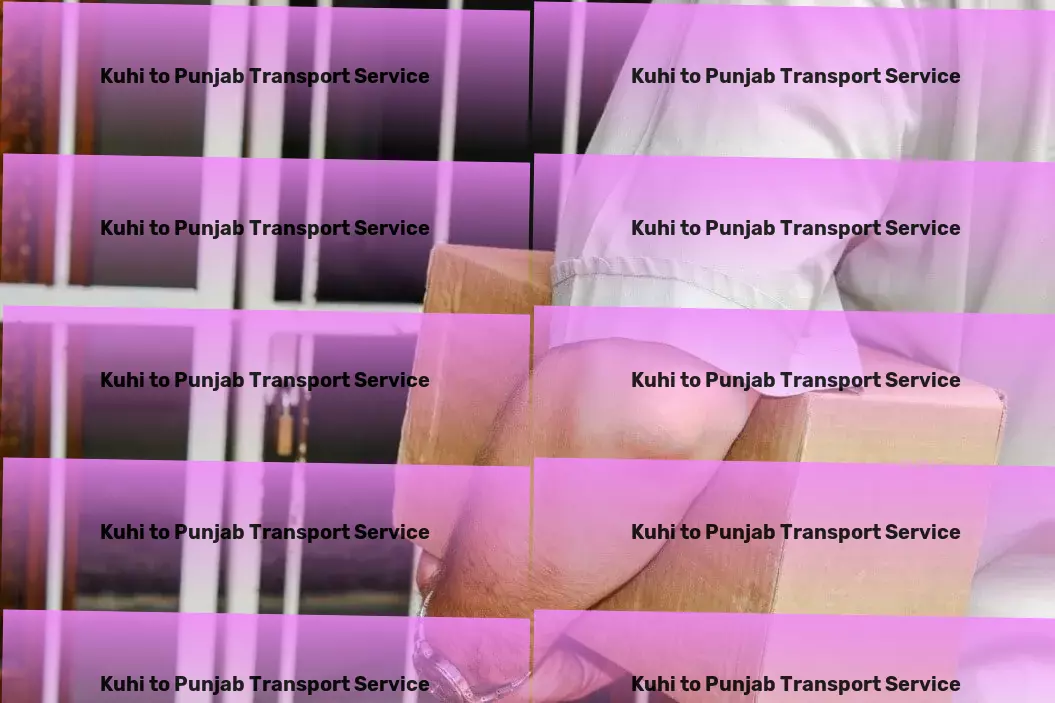 Kuhi to Punjab Transport Beyond just transport - Enhancing logistics across India! - Freight management