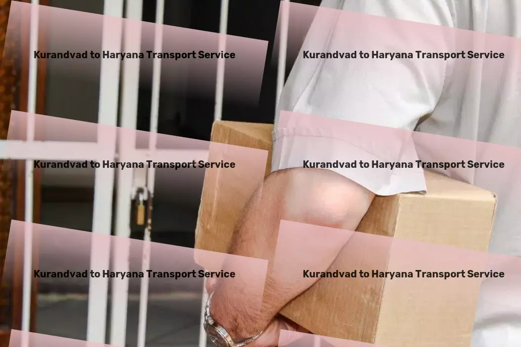 Kurandvad to Haryana Transport Experience logistic harmony with our pan-Indian network! - High-capacity moving and shipment