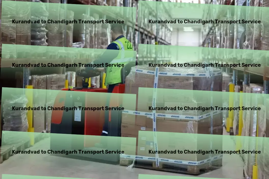 Kurandvad to Chandigarh Transport High volume logistics