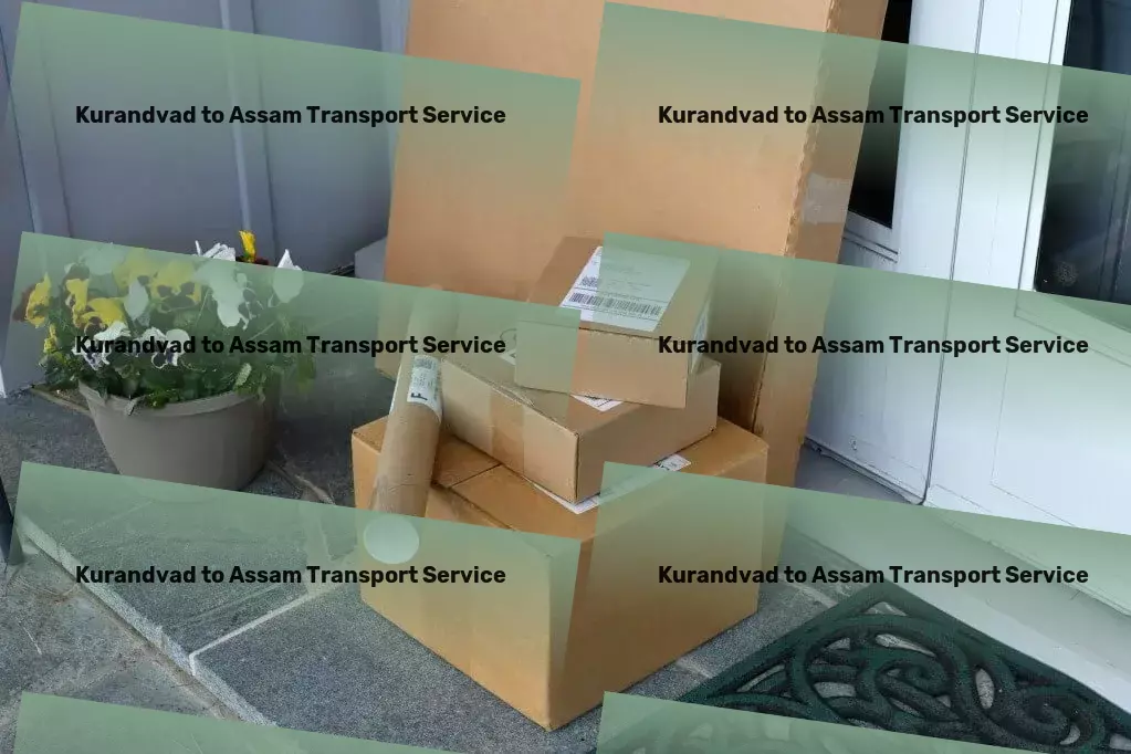 Kurandvad to Assam Transport Trucking Services