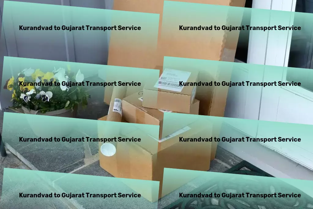 Kurandvad to Gujarat Transport Express freight operations