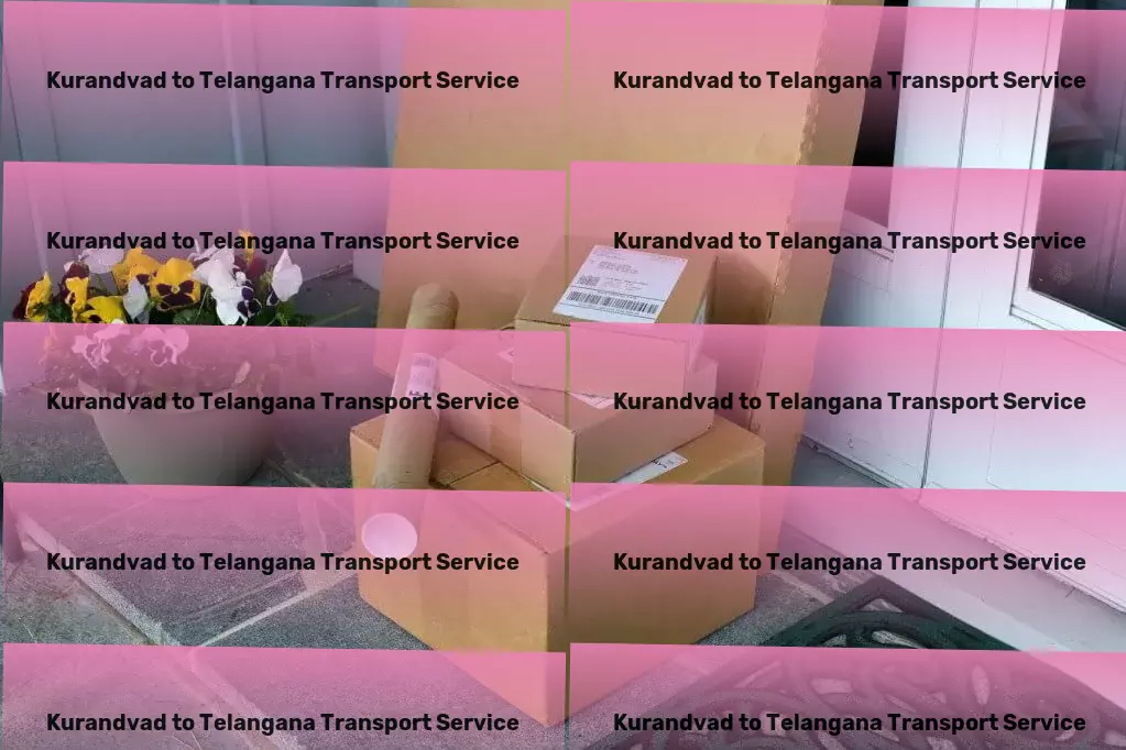 Kurandvad to Telangana Transport Local freight solutions