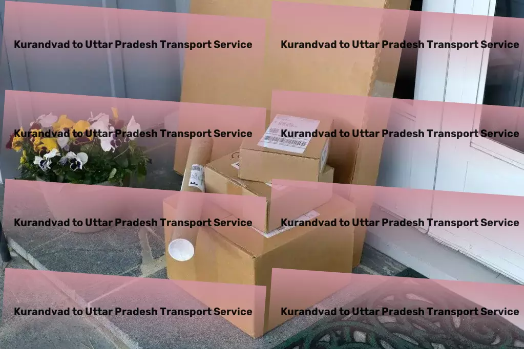 Kurandvad to Uttar Pradesh Transport Full load transport services