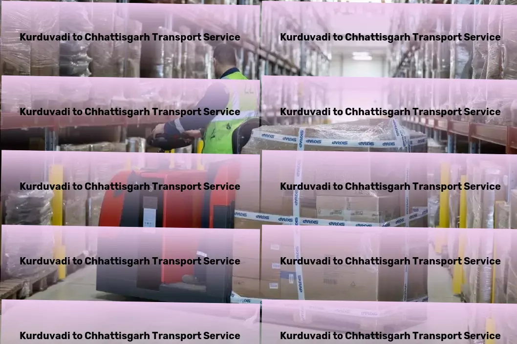 Kurduvadi to Chhattisgarh Transport Door-to-door goods delivery