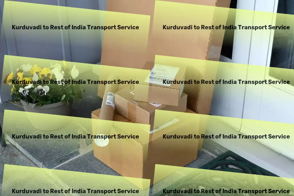 Kurduvadi to Rest Of India Transport Customized package logistics