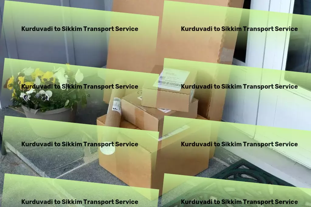 Kurduvadi to Sikkim Transport Urban freight and shipment services